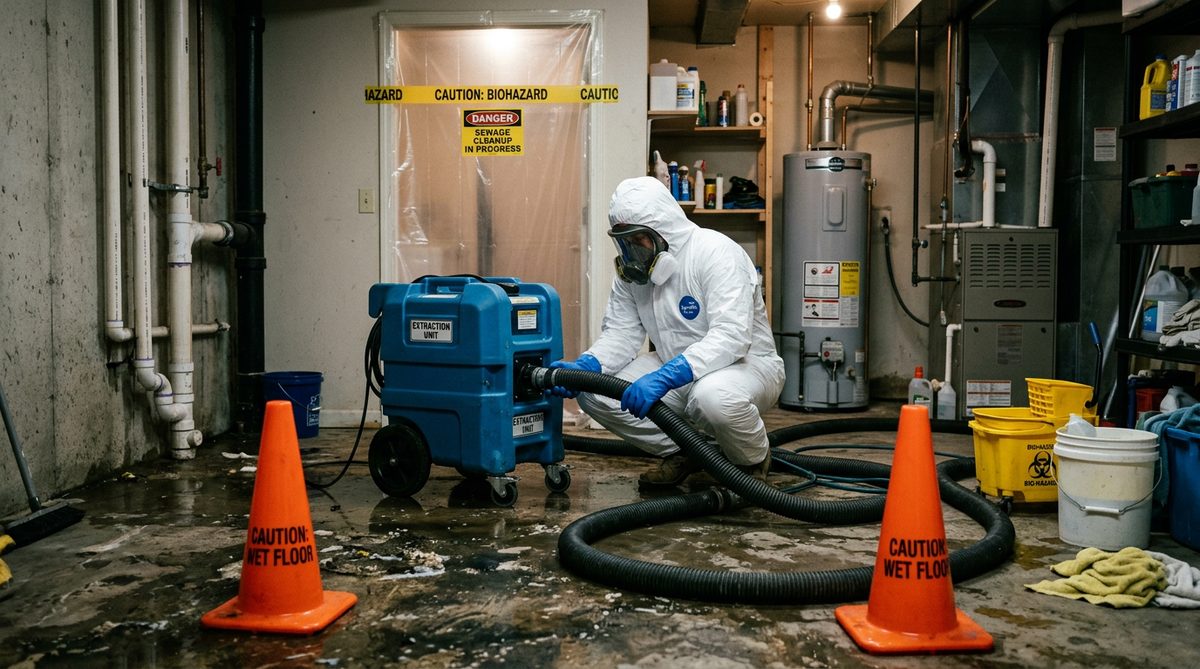 Sewage Cleanup in Nichols Hills, OK | Trustworthy Restoration