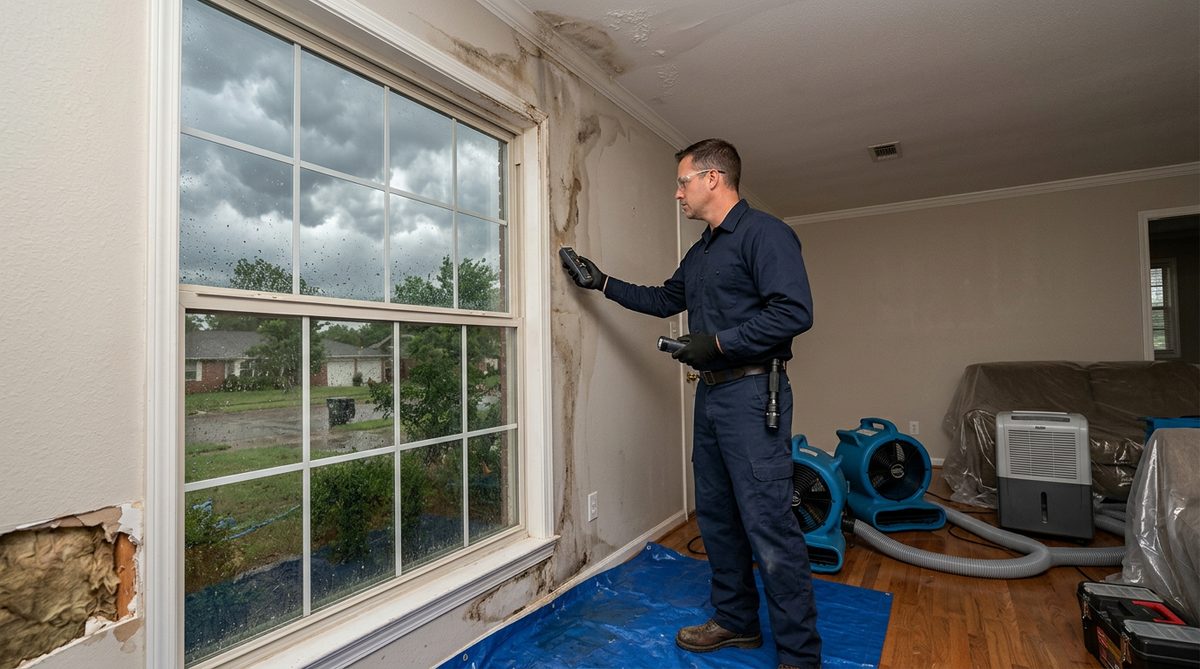 Storm Damage Restoration in Nichols Hills, OK | Trustworthy Restoration