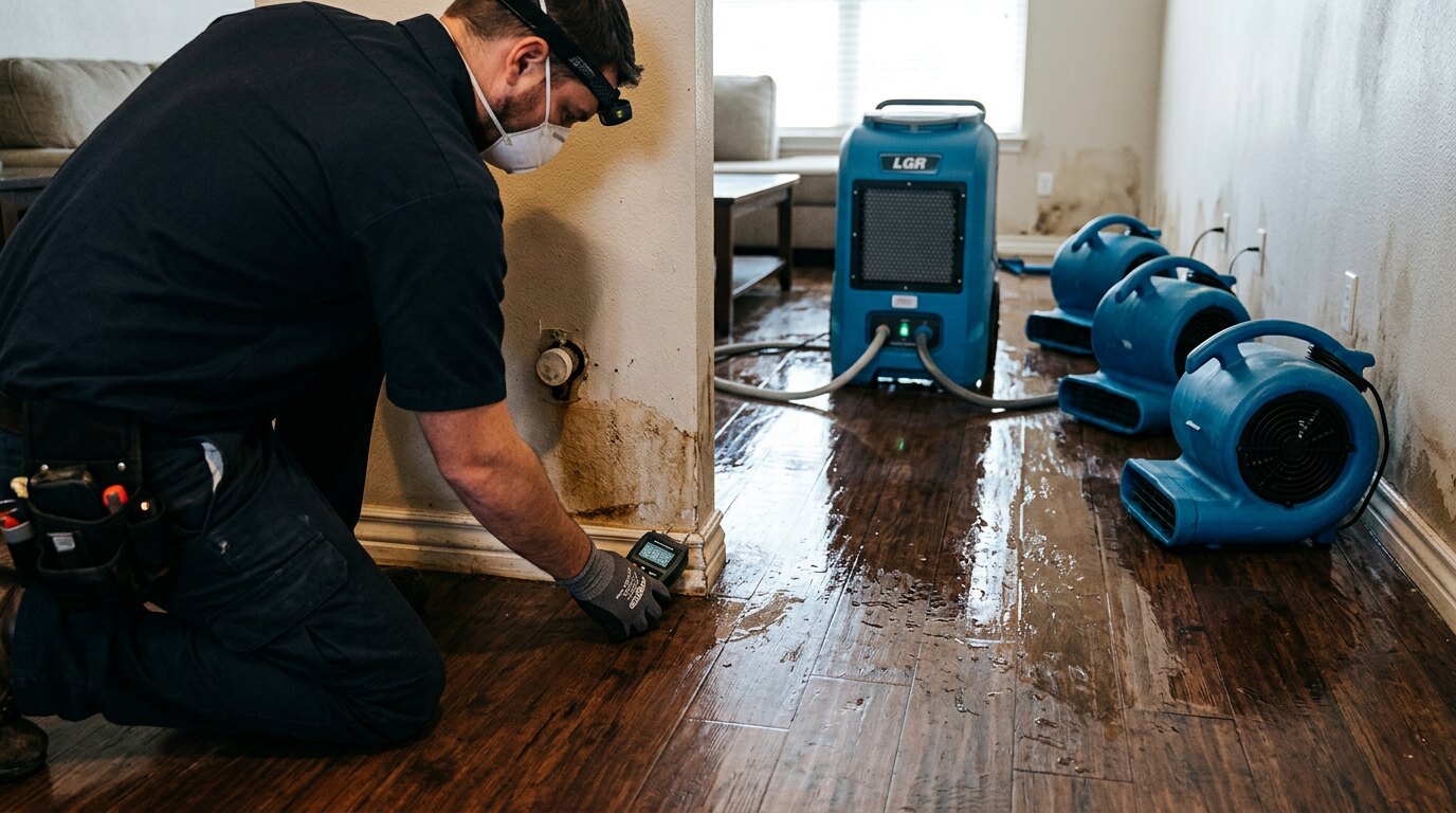 Water Damage Restoration in Oklahoma City, OK | Trustworthy Restoration